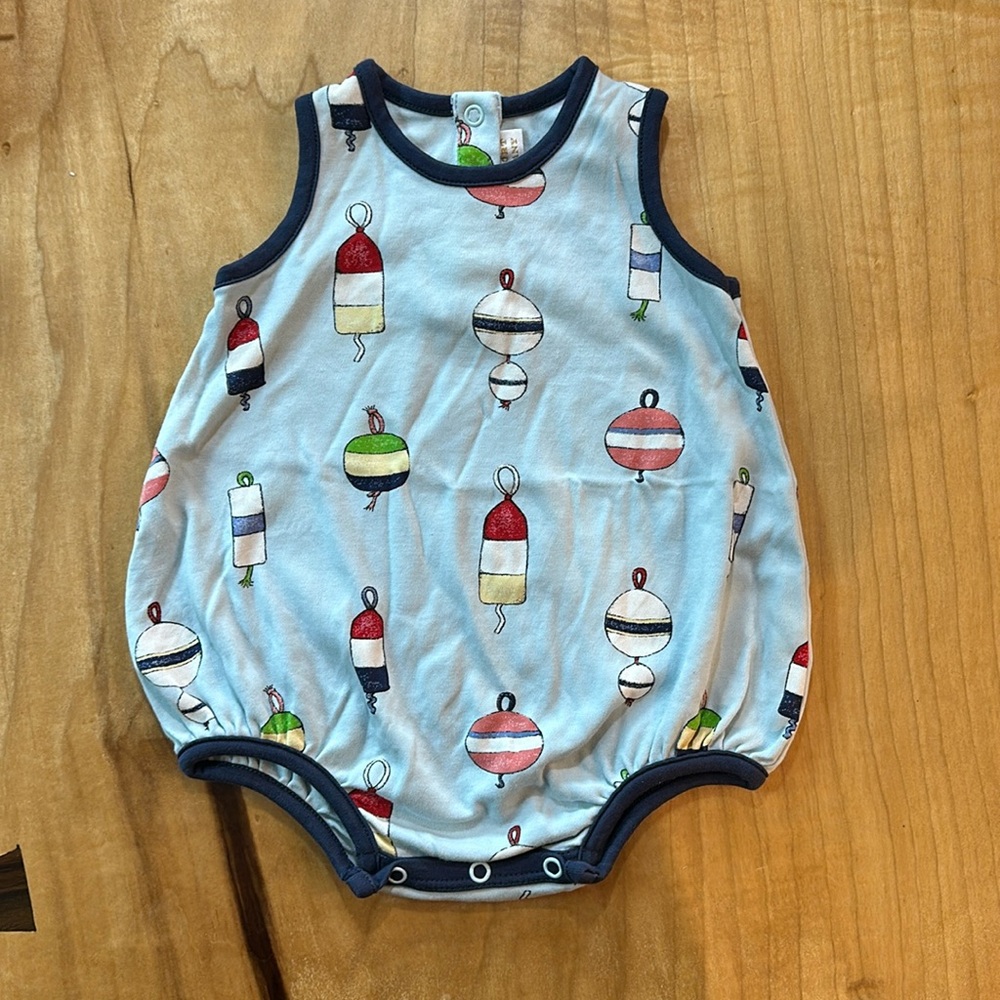 The Beaufort Bonnet Company. Patton Play Bubble. 3-6M.